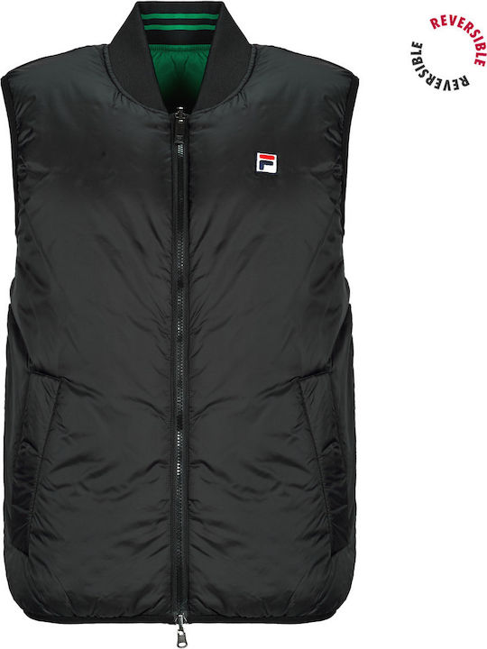 Ärmellos Jacke Schwarz