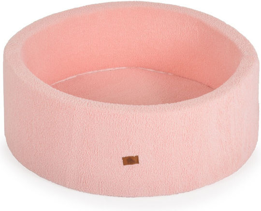 Moni Ball Pit Boucle made of Fabric 90x90x30cm. for 1+ Years Years Pink