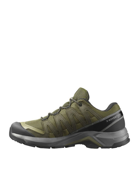 Salomon X-adventure Recon Goretex Men's Waterproof Green Hiking Shoes