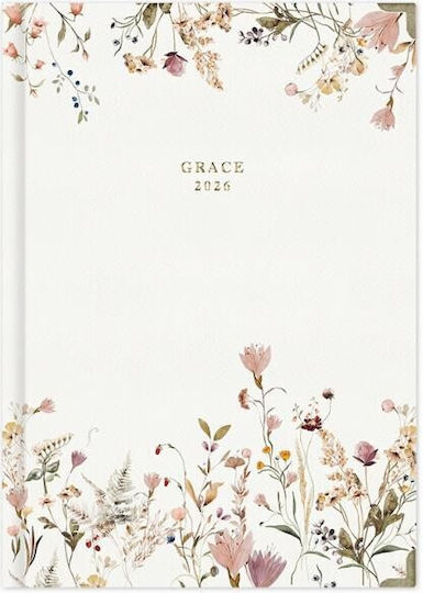 Tagebuch 2026 17x25 Grace A