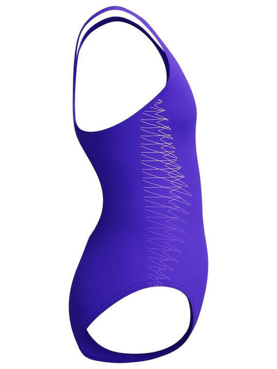 Speedo Παιδικό Μαγιό Ολόσωμο Μωβ