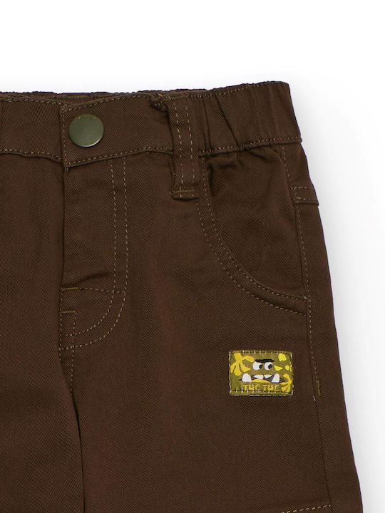 Kids Trousers Cargo Khaki