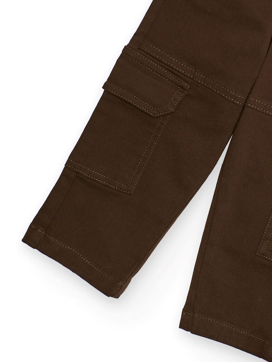 Kids Trousers Cargo Khaki