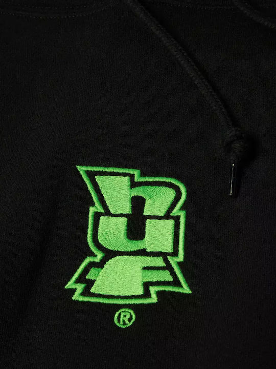 Sweatshirt with Hood Black