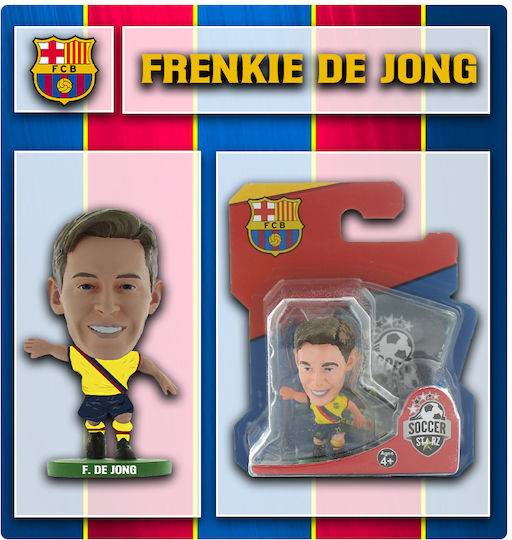 Creative Toys Soccerstarz Barcelona Frenkie De Jong Away Kit 2020 Version 405062 5056122506277