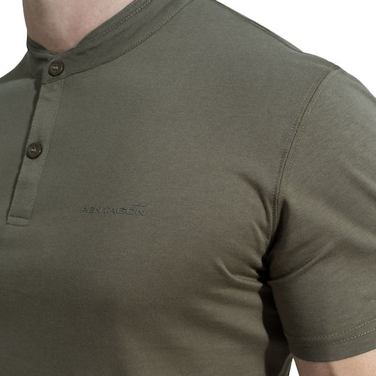 Μπλούζα Κοντομάνικη Romeo Henley Midnight Blue Pentagon