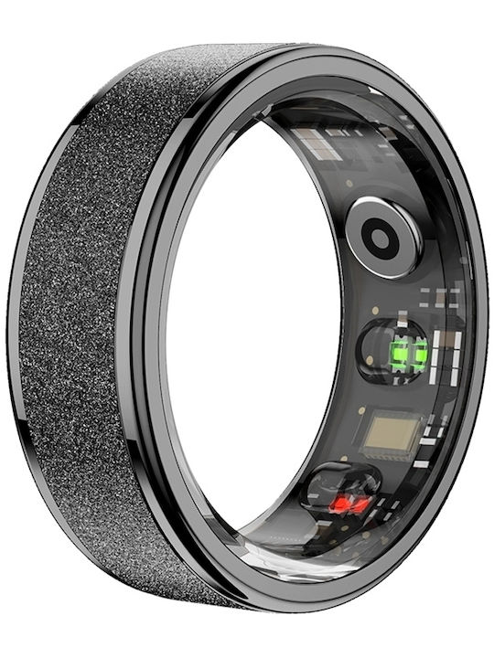 Colmi R10 Smart Ring 19.1mm Wasserdicht mit Pulsmesser Schwarz