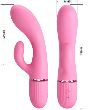 Pretty Love Marski Classic Vibrator 18cm Pink
