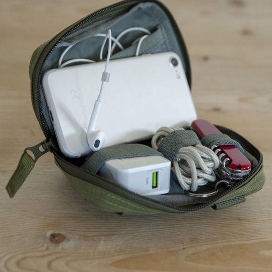 Pentagon Kyvos Militärische Tasche Gürtel aus Cordura Gray 0.5Es