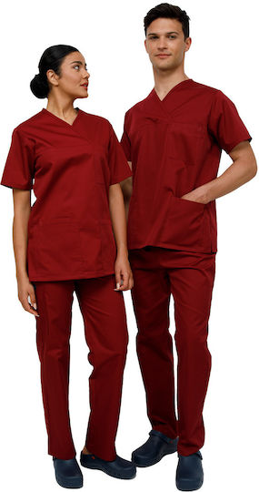 Ultima Unisex Pants & Blouse Set Cotton and Polyester