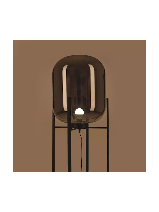 Lampa de podea cu Soclu pentru Bec E27 Negru