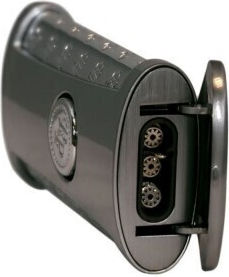 Rocky Patel Onetouch Feuerzeuge 3xjet Silber