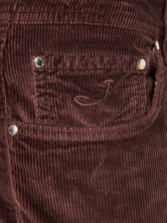 Pantaloni Elastici Burgundy