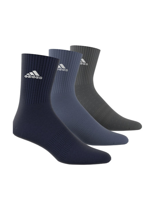 adidas Cushioned Running Socks Multicolour 3 Pairs