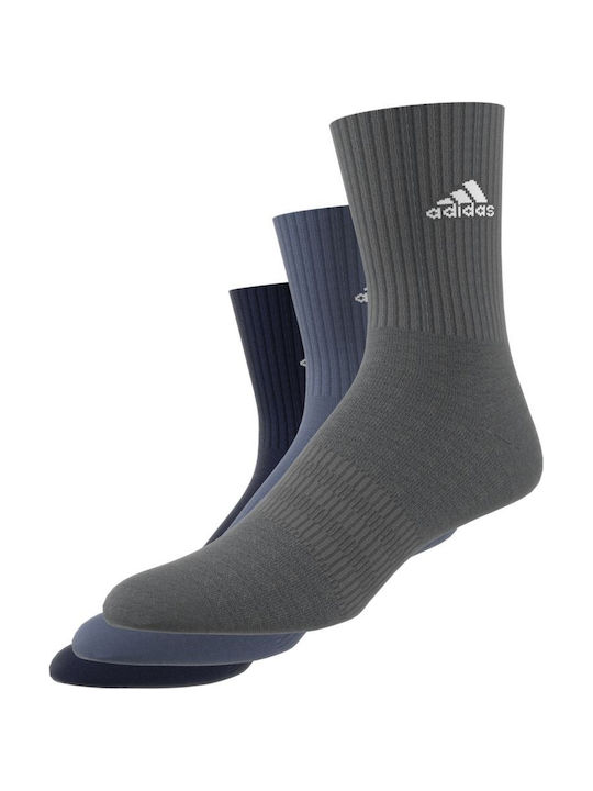 adidas Cushioned Running Socks Multicolour 3 Pairs