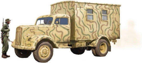 Italeri Opel Blitz Radio Truck Static Tank Model 1:35 17.1cm