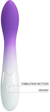 Pretty Love Bishop Κλασικός Δονητής 18cm Μωβ