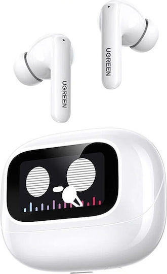 Ugreen HiTune T6 Magic In-ear Bluetooth Handsfree Ακουστικά Λευκά