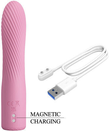 Pretty Love Kissel Clasic Vibrator 16cm Roz