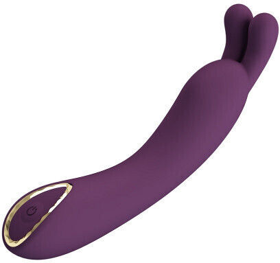 Pretty Love DJ Vibrator Kaninchen 13.9cm Lila