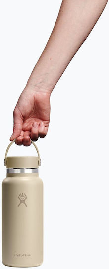 Hydro Flask Stainless Steel Thermos Bottle 945ml Oat