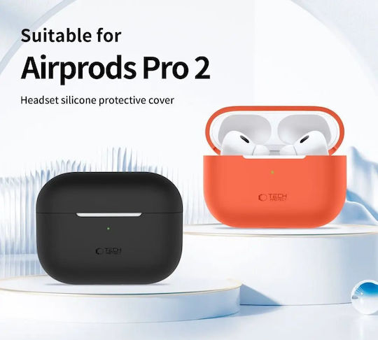 Tech-Protect Silicone Θήκη Σιλικόνης Olive Green για Apple AirPods Pro 2