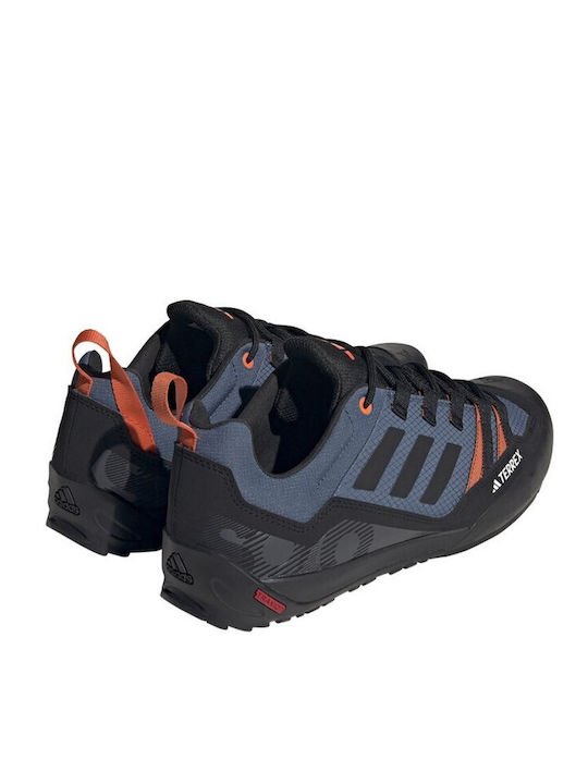 adidas Terrex Swift Solo 2.0 Männer Wanderschuhe Wasserdicht mit Gore-Tex-Membran Silber