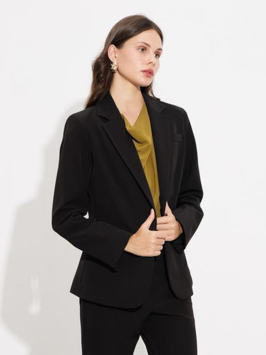 Passager Blazer pentru femei Sacou Black