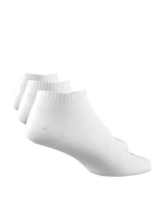 adidas Cushioned Αθλητικές Κάλτσες Λευκές 3 Ζεύγη