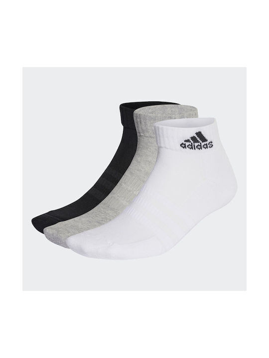 adidas Thin and Light Running Κάλτσες Πολύχρωμες 3 Ζεύγη