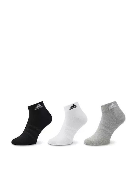 adidas Thin and Light Running Κάλτσες Πολύχρωμες 3 Ζεύγη