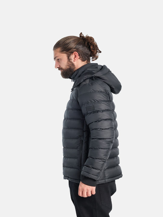 Μπουφάν Puffer Μαύρο
