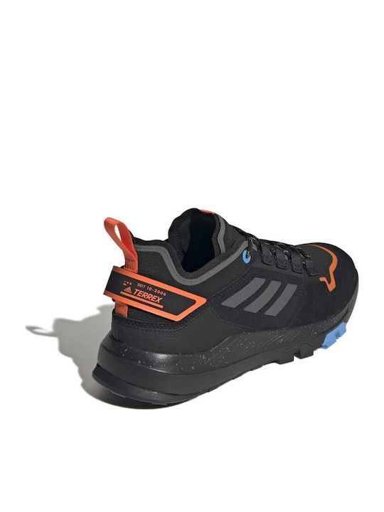 adidas Terrex Hikster Pantofi De Drumeție Pentru Bărbați Core Negri / Gri Five / Portocaliu Impact adidas Terrex Hikster Pantofi De Drumeție Pentru Bărbați Core Negri / Gri Five / Portocaliu Impact