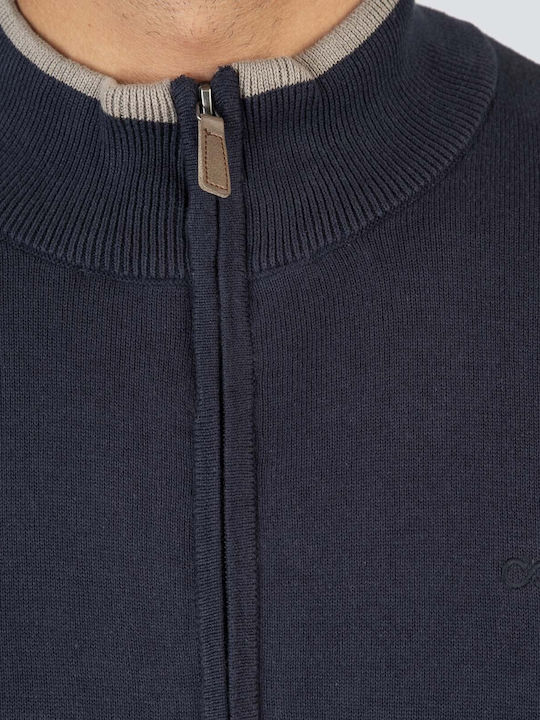 Herren Strickjacke Navy