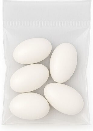 Transparente Verpackungstaschen mit selbstklebender Klappe 5,5x10cm 100 Stück