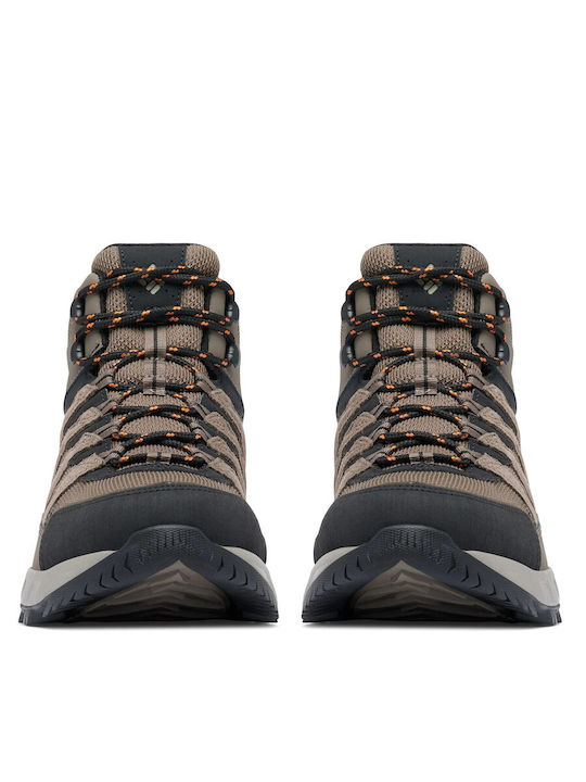 Columbia Strata Trail Mid Wp Men's Hiking Boots Waterproof Beige