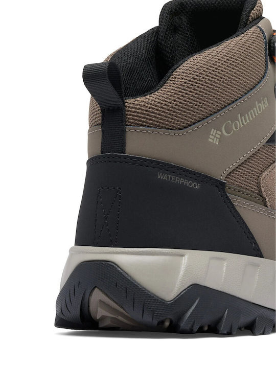 Columbia Strata Trail Mid Wp Men's Hiking Boots Waterproof Beige