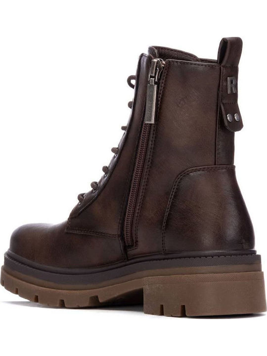 Stiefeletten Damen Taupe