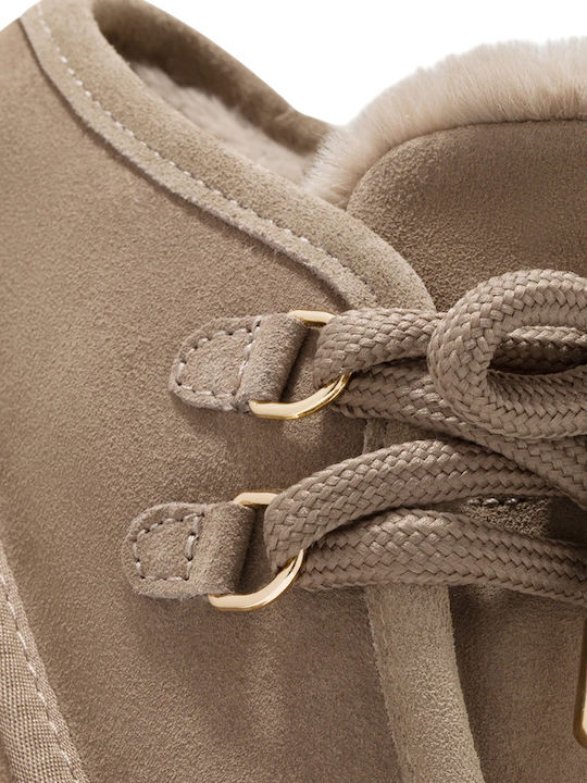 Nordic Clog Κλειστές Γυναικείες Παντόφλες Taupe