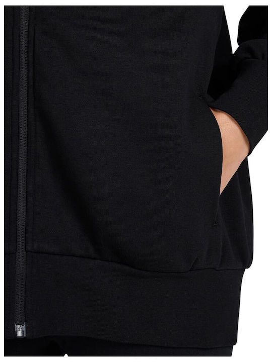 Women's Sweatshirt Jacket Black