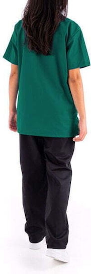 Women's Green Pants & Blouse Set