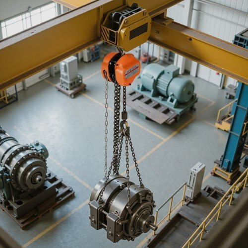 Vevor Chain Hoist Orange