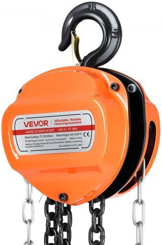 Vevor Chain Hoist Orange