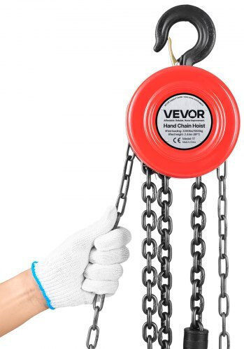 Vevor Kettenzug in Rot Color