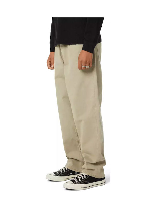Cromer Ανδρικό Παντελόνι Τζιν με Relaxed Baggy Εφαρμογή Desert