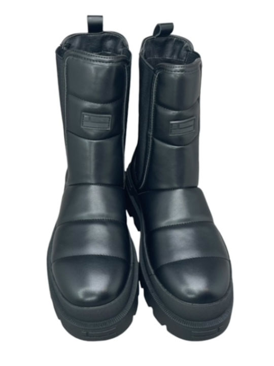 Stiefeletten Damen Schwarz