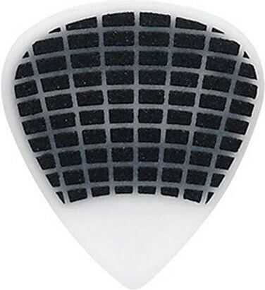Ibanez Pa16msg-wh Sand Grip White Πένα Short Teardrop 0.8mm