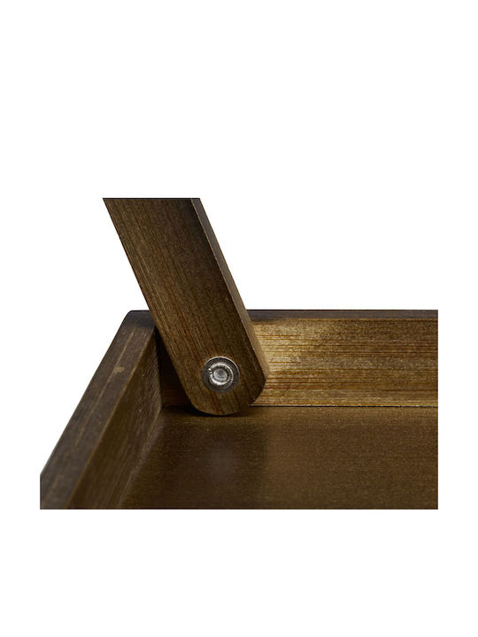 Relaxdays Bamboo Δίσκος Σερβιρίσματος 22.5x64x31cm