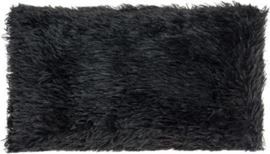 Zierkissen Sofa Schwarz 30x50cm