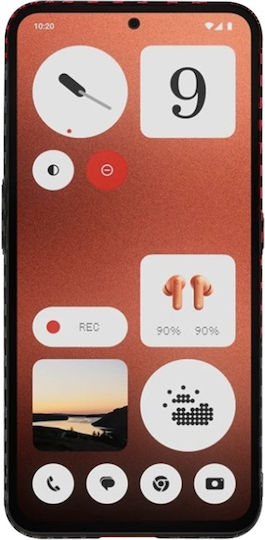 Back Cover Roșu (Nothing Phone 1)